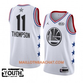 Maillot NBA Golden State Warriors Klay Thompson 11 2019 All-Star Jordan Brand Blanc Swingman - Enfant